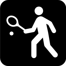 Download free sport racket ball tennis icon